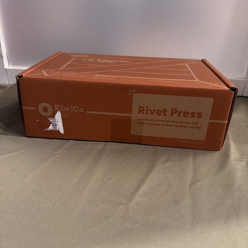 Kiwi Co Labs Build Your Own Rivet Press Kit NEW STEM Educational Toy 12+